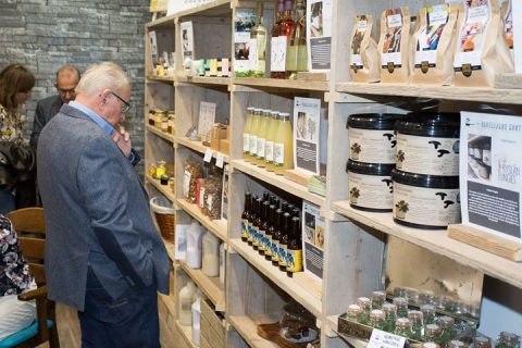 De winkel is het Zaailand is de uitvalbasis